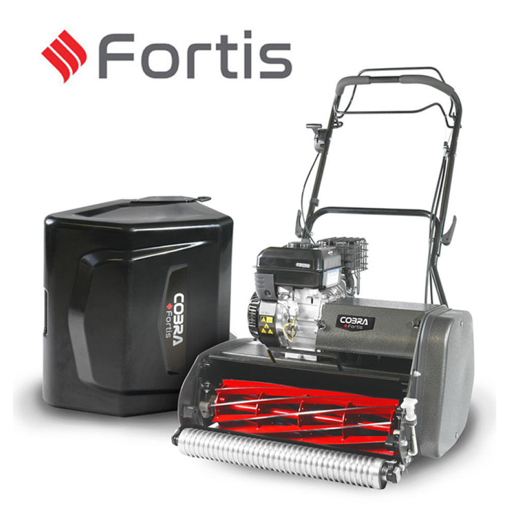 Cobra Fortis 20FTB 51cm / 20" Fine Turf Self-Propelled Petrol Cylinder Lawn Mower - FORTIS20FTB