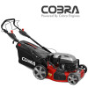 Cobra 52cm 4-in-1 Petrol 4-Speed Self-Propelled Lawn Mower with Electric Start – MX534SPCE