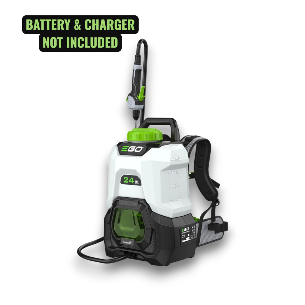 EGO 15 Litre 56V Battery-Powered Backpack Sprayer Tool Only – BSP3500E