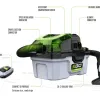 EGO 56V Compact Wet & Dry Vacuum Cleaner Tool Only – WDV0300E EGO 56V Compact Wet & Dry Vacuum Cleaner Tool Only – WDV0300E