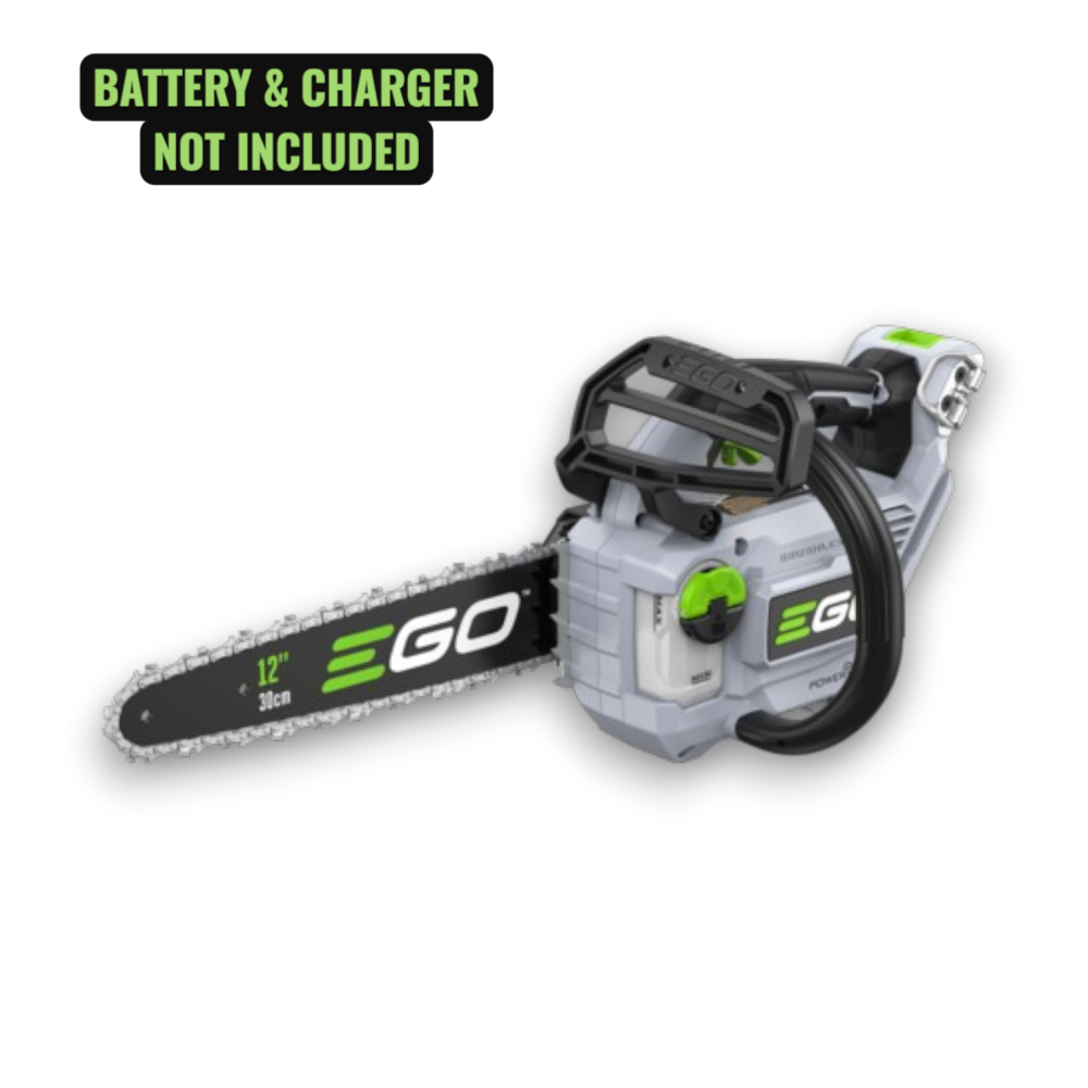 EGO 30cm 56V Top Handle Chainsaw – CS1200E EGO 30cm 56V Top Handle Chainsaw – CS1200E